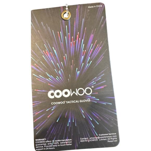 COOWOO Tactical Half-Finger Gloves – One Size - Picture 8 of 9